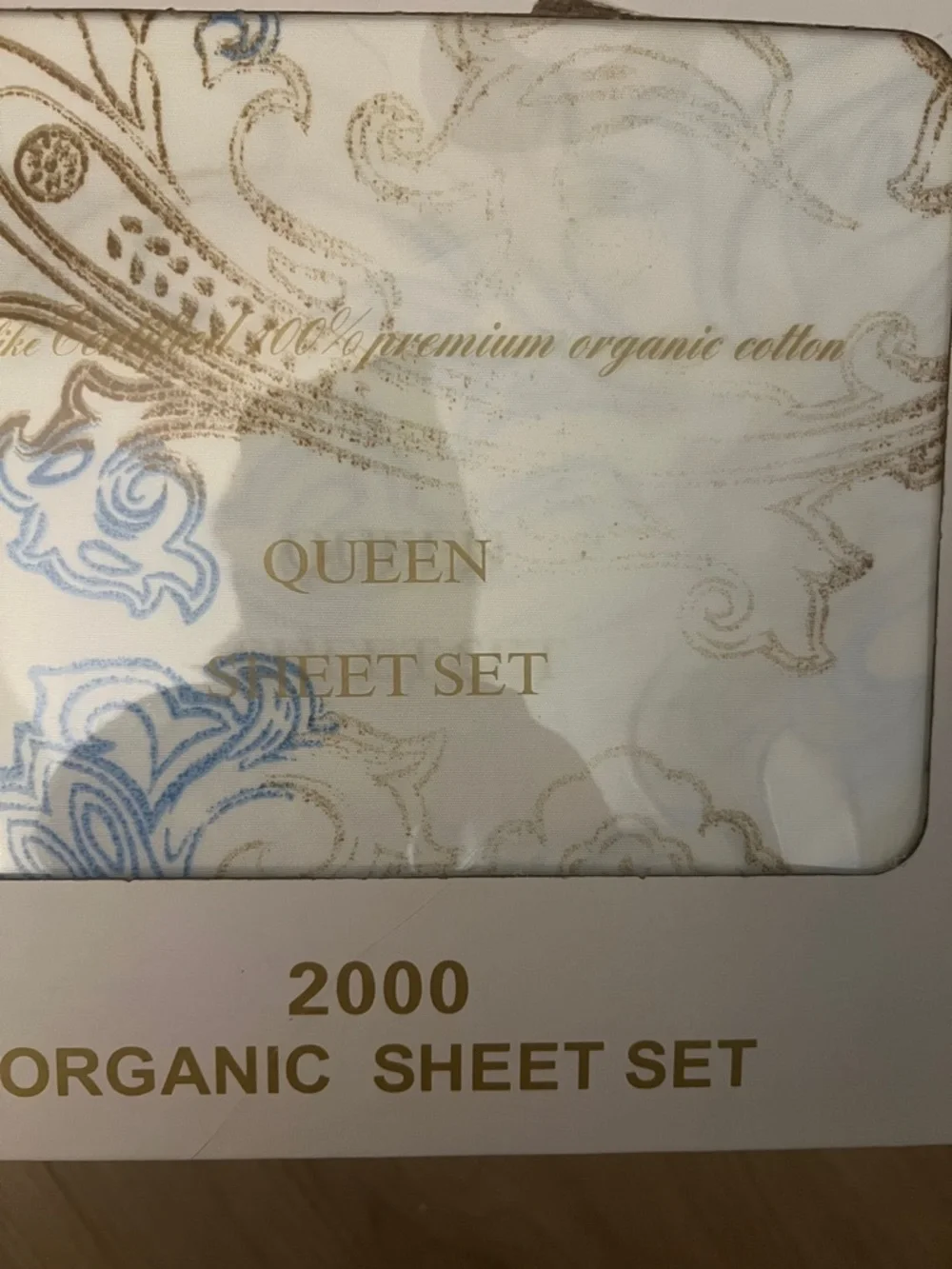Tree organic queen sheet